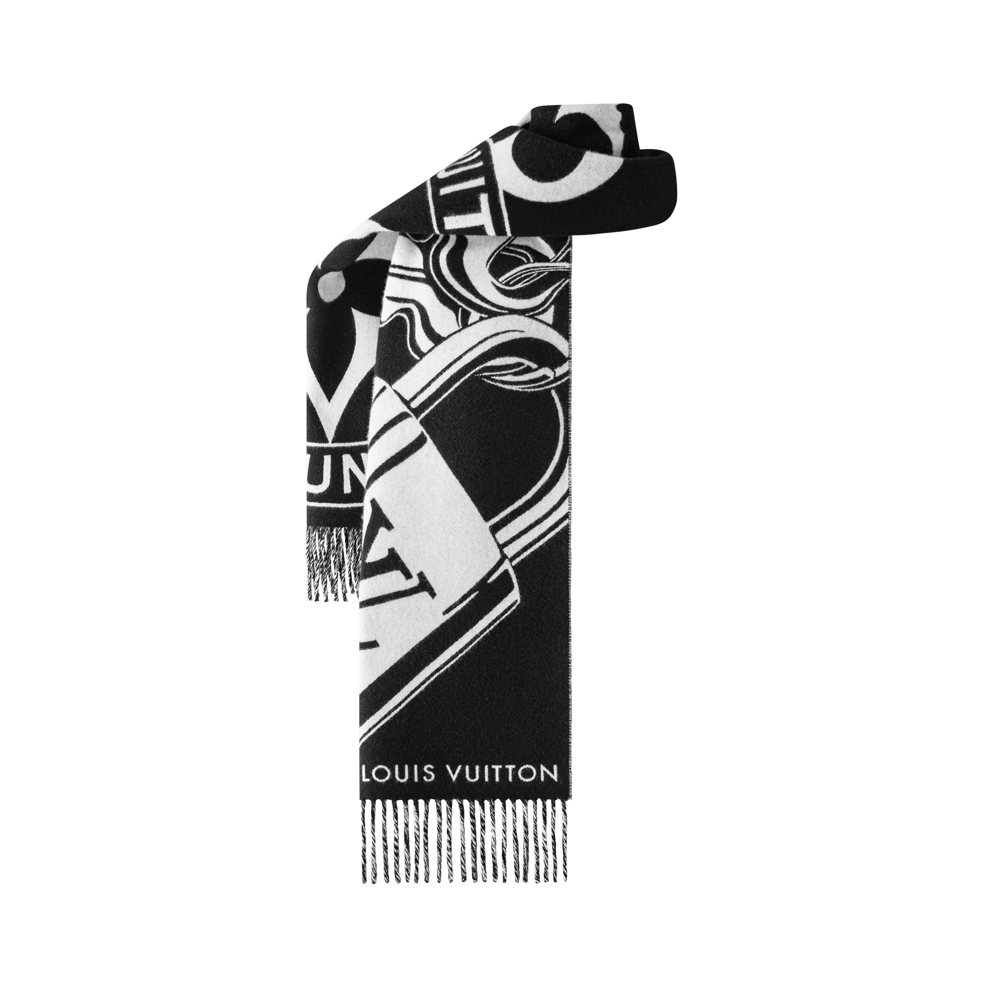 マフラー　ロックアンドキーズ　ルイヴィトン マフラー・ロックアンドキーズ S00｜ルイ・ヴィトン 公式サイト - M92855